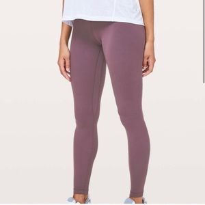 Lululemon Dusty Mauve High Rise Align Leggings 28”